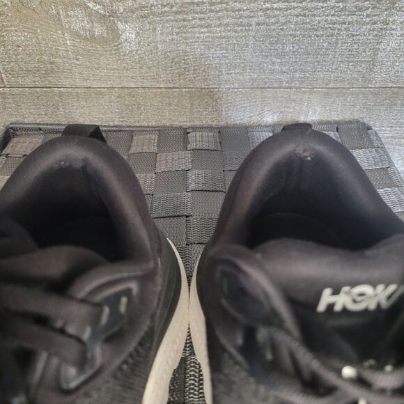 Hoka Gaviota 5 Black White Running Walking Comfort Shoes Women's 9.5 - Picture 5 of 11